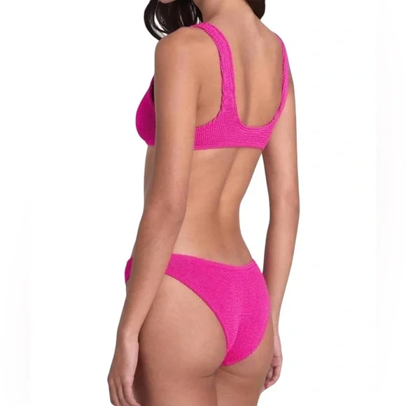 Bond Eye Australia NWT Scout Crop Eco Two Piece Set Bright Pink One Size - Picture 2 of 5